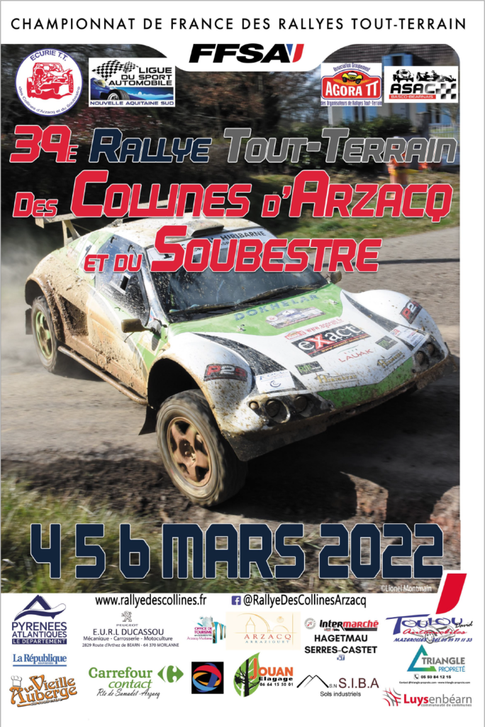 Calendrier Championnat De France Des Rallyes Tout Terrain 2023 Rallye Tt Des Collines D'arzacq – Asac Basco Bearnais